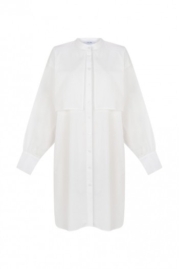 Fattum Windy Poplin Shirt White