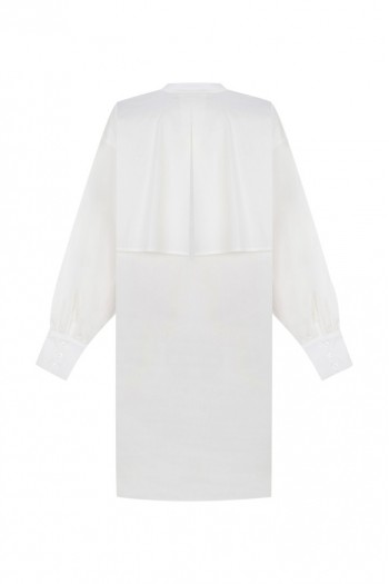 Fattum Windy Poplin Shirt White